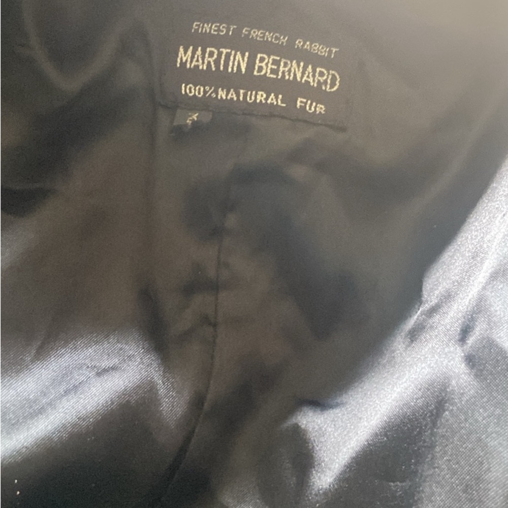 Martin Bernard bunny fur jacket